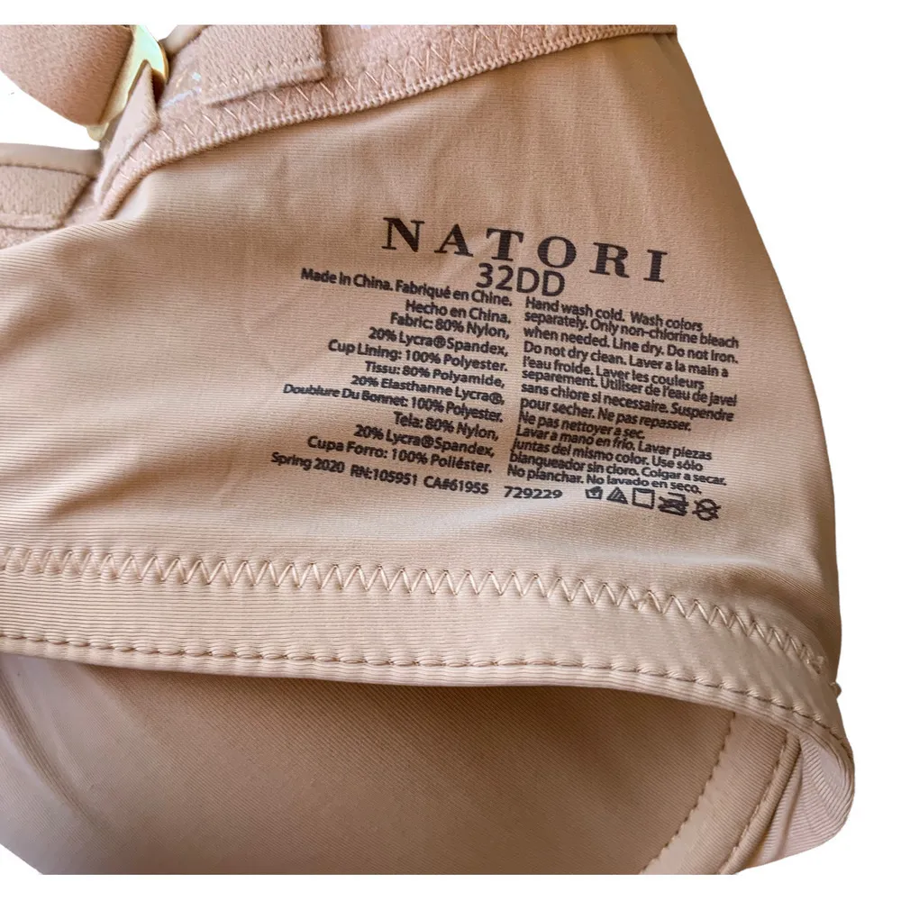 NATORI MINIMAL STRAPLESS BRA W/ Straps (32DD) - Image 5