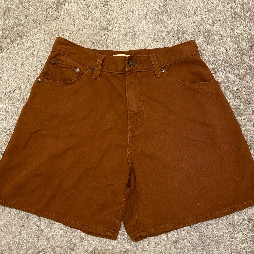 High rise baggy linen light weight women’s shorts - Image 6