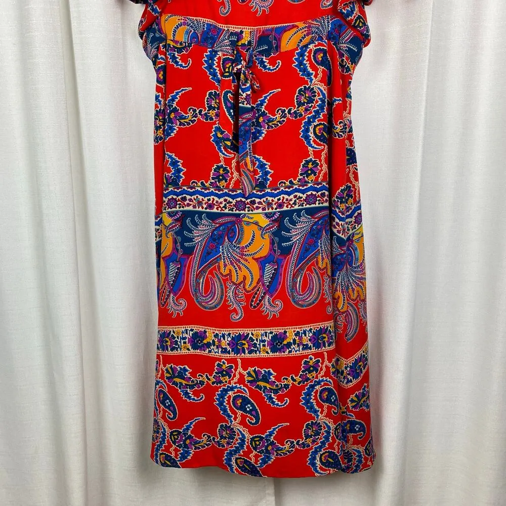 Anthropologie Eva Franco Turin Kimono Dress Sz.6 - Image 6