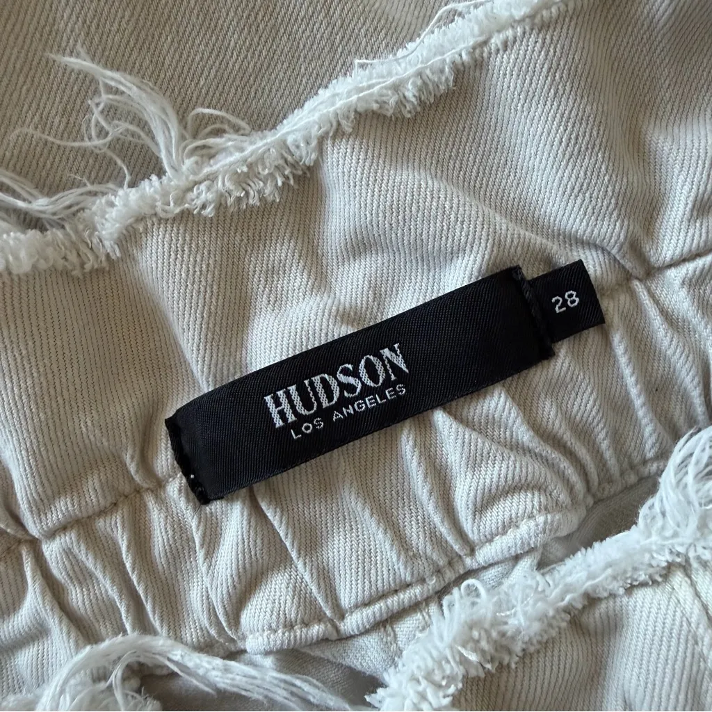 Hudson Jeans Remi Paperbag-Waist Ankle Pants in Brazilian Sand Size 28 - Image 11