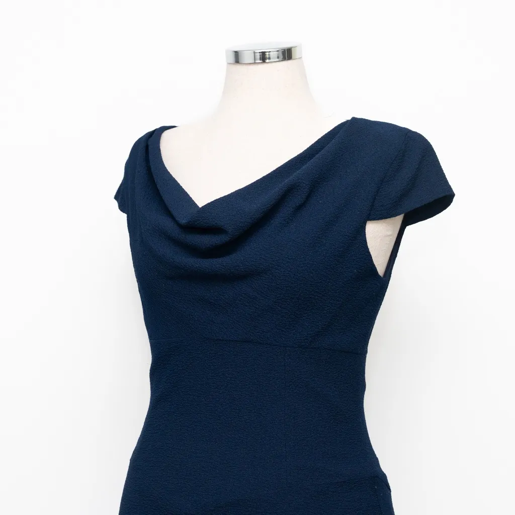 Black Halo - Cowl Neck Sheath Dress - Image 11