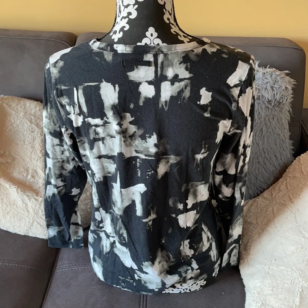 SIMPLY VERA VERA WANG Black&White Top Size PL - Image 4