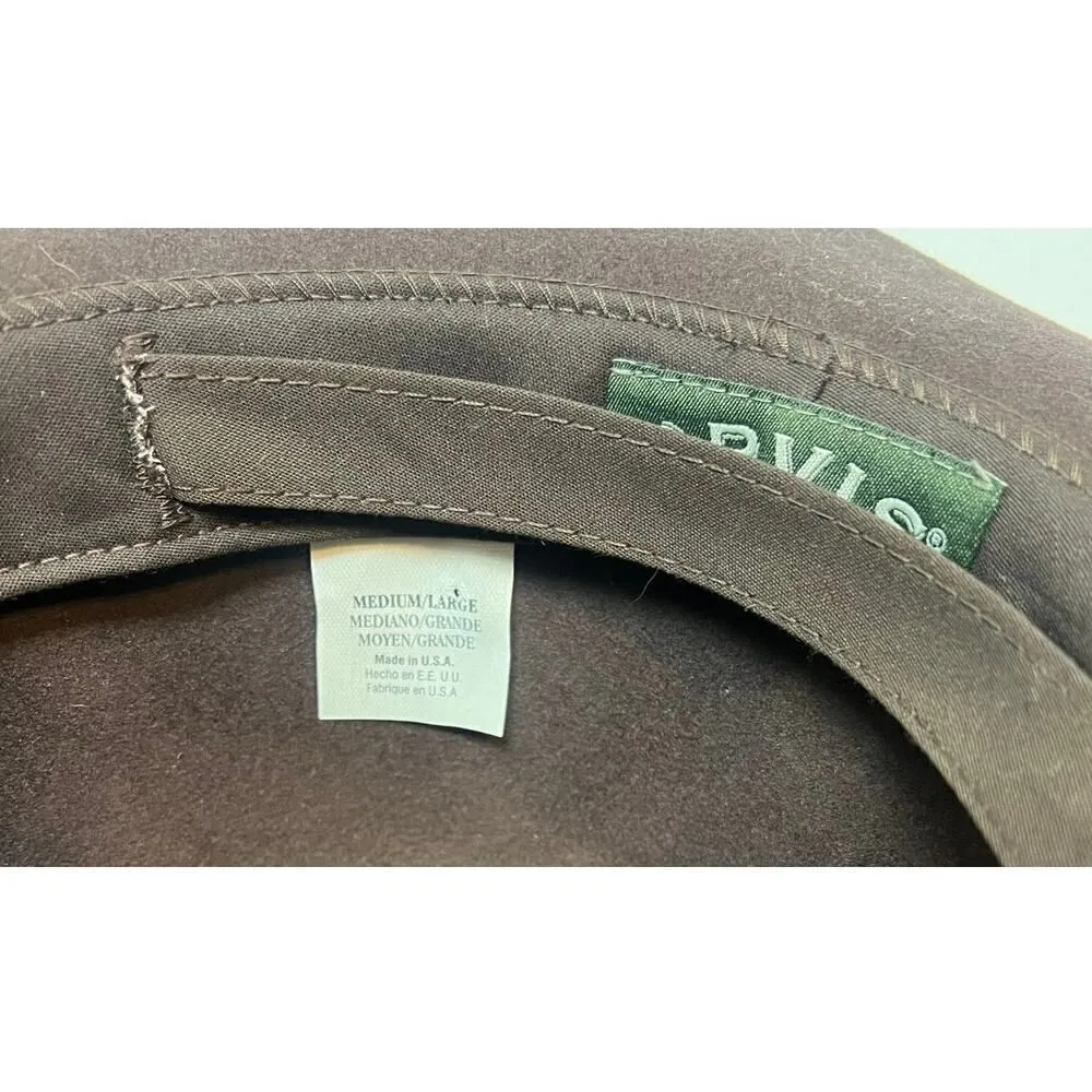 Orvis  Brown Wool Hat Sz. M/L - Image 3