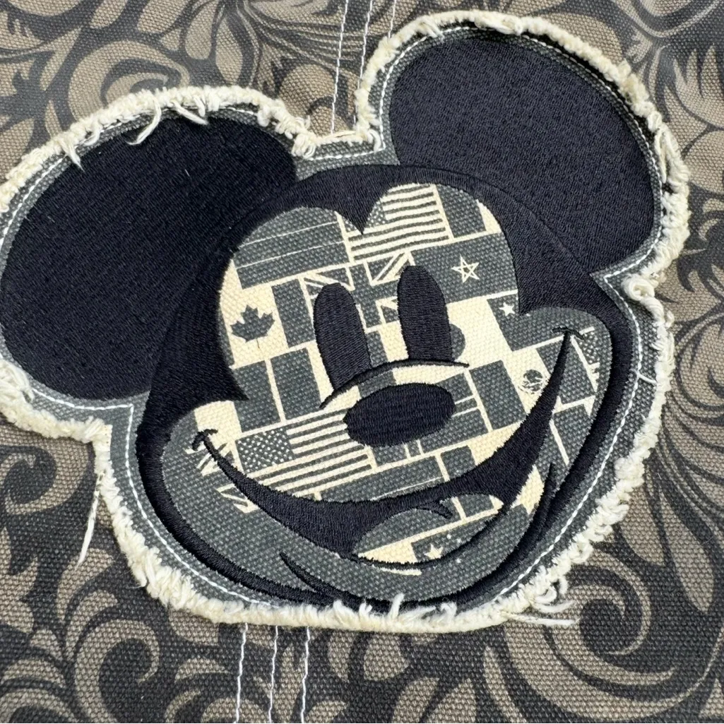 Disney Parks Authentic Mickey Mouse Canvas Fabric - Image 4