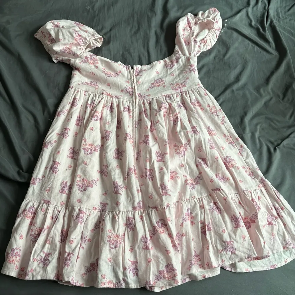 Altar’d State Pink Floral Babydoll Dress - Image 3