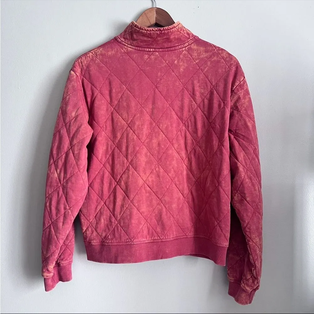 Universal Thread Quarter Zip Quilted Pullover Size Medium - Image 5