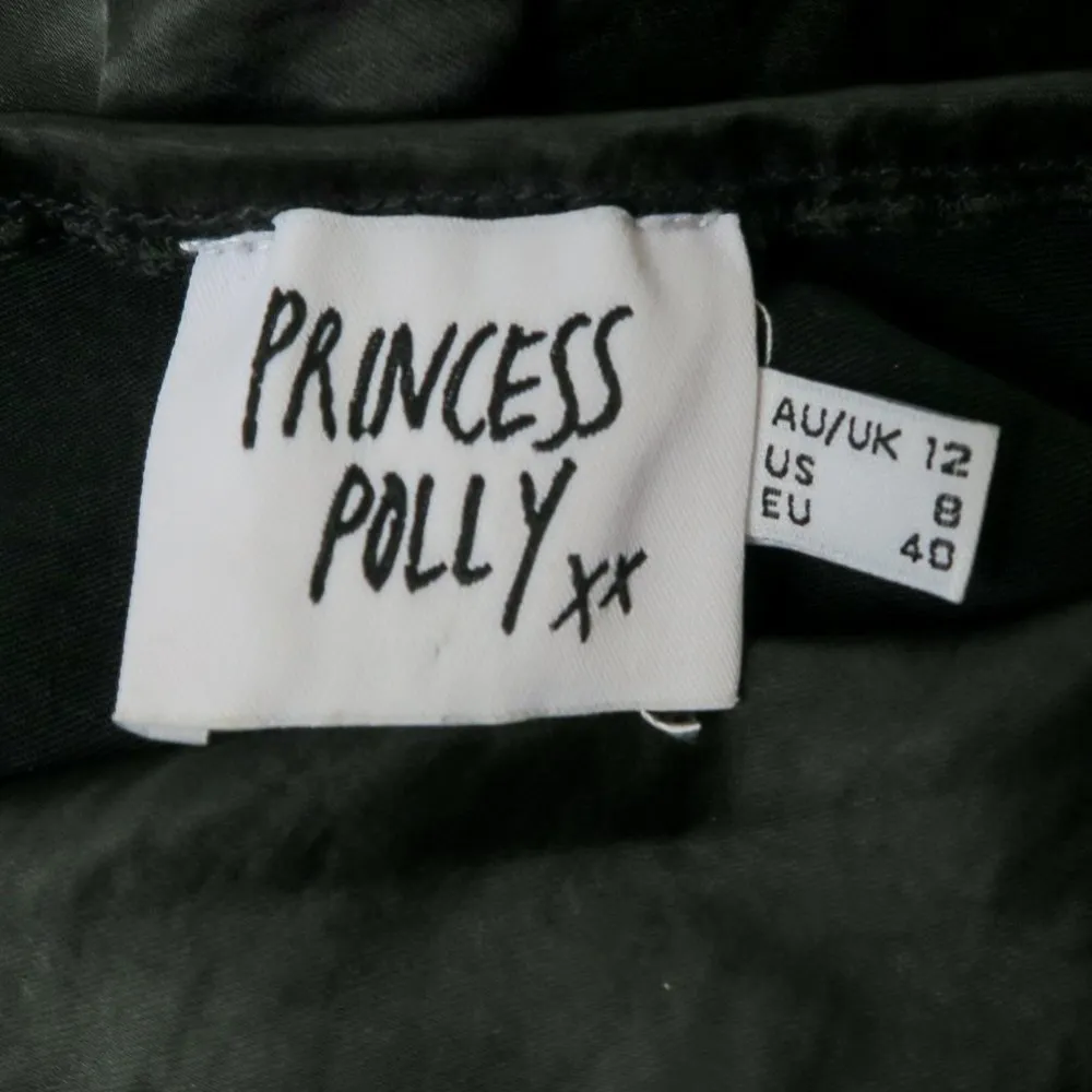 Princess Polly Lower Impact Star Power Mini Dress Black - US 8 - Image 5