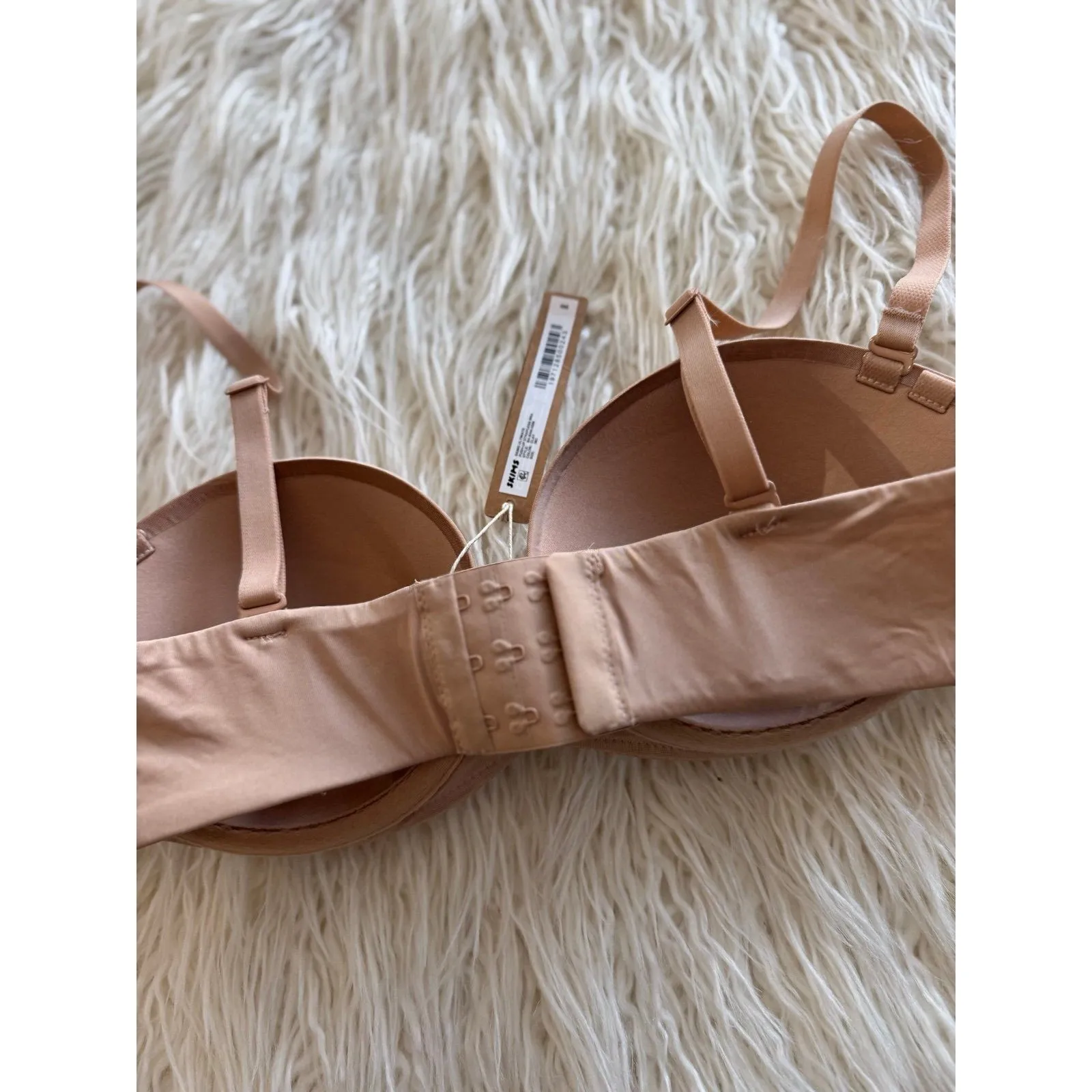 Skims Ultimate Push Up Strapless Bra Clay Size 36C - Image 6