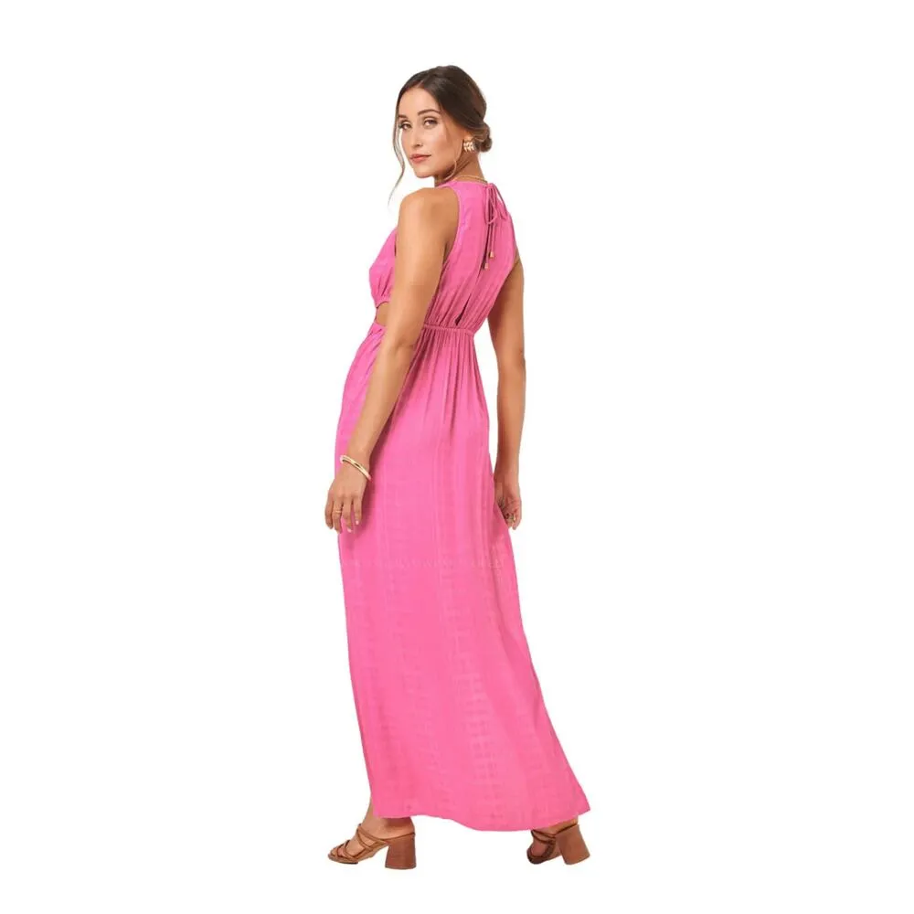 NWT! L*Space Rafael Maxi Cover-Up in Begonia - Size Medium - Image 4