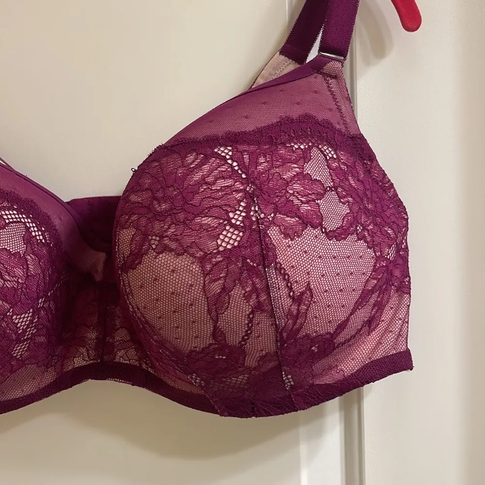 Torrid Lightly Lined Full Coverage Balconette Bra Size 46DD - Image 5