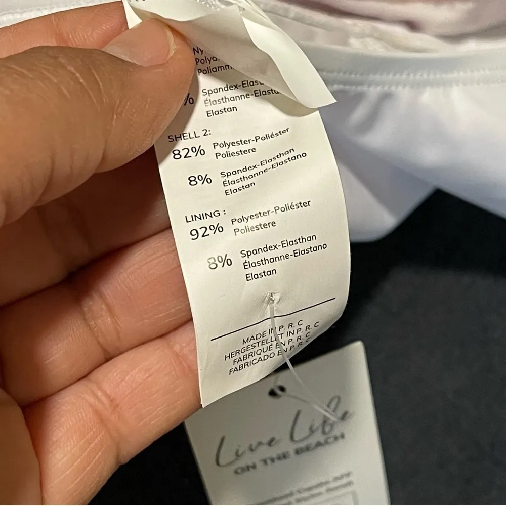 Cupshe wrap color block tie side one piece swimsuit SZ:M - Image 9