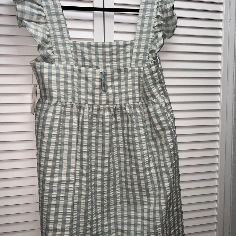Open Edit Gingham Dress size Medium - Image 3