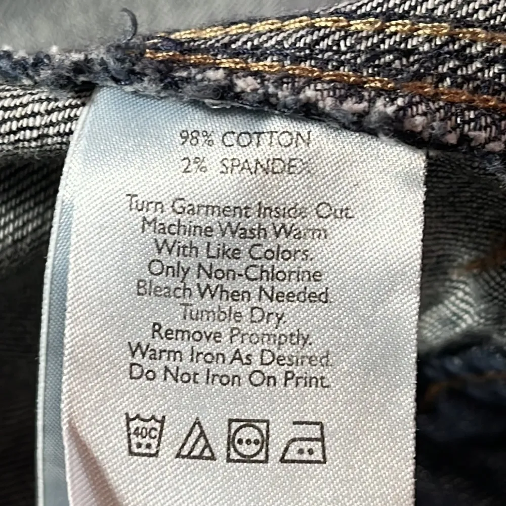 Eddie Bauer Denim Dark Blue Jean Jacket Women Size XS - Image 7