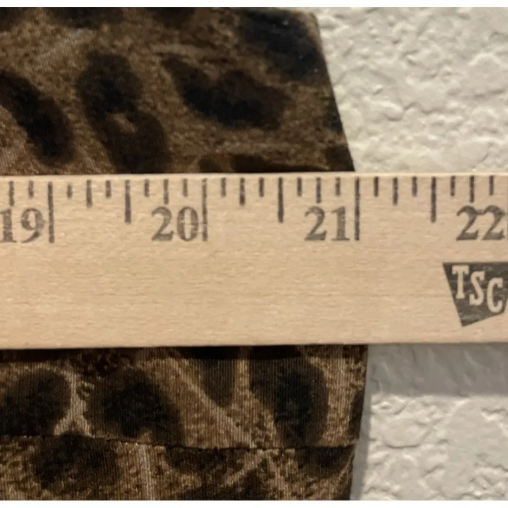 Liz Baker Size 14 Maxi Dress Safari Zebra Animal Print‎ Sleeveless Y2K Travel - Image 5