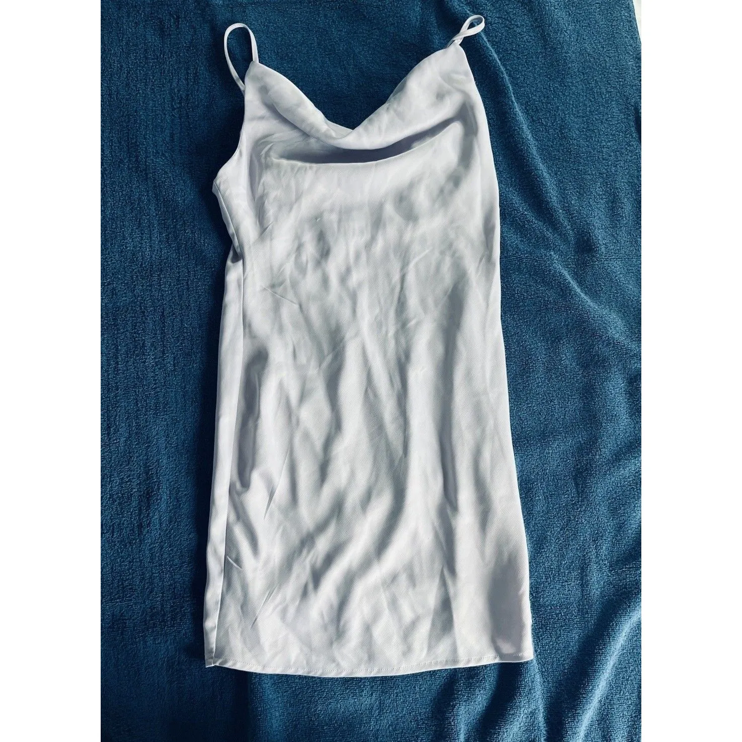 Urban Outfitters Womens Small Mallory Cowl Slip Dress Lavender Purple - Image 3