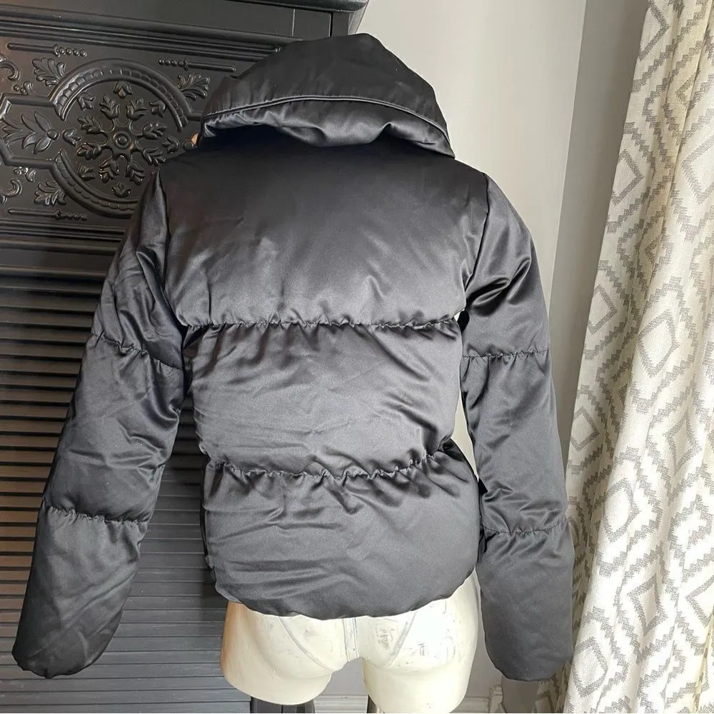 Wilfred Down Cloud Puff‎ Jacket Coat Black Size S - Image 4