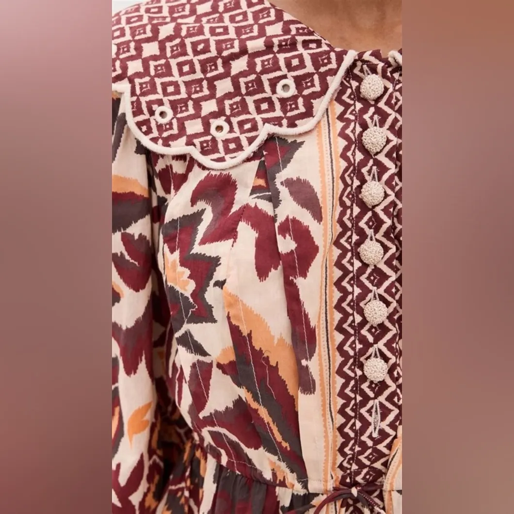 FARM Rio Multicolor Patterned Mini Dress - Image 4