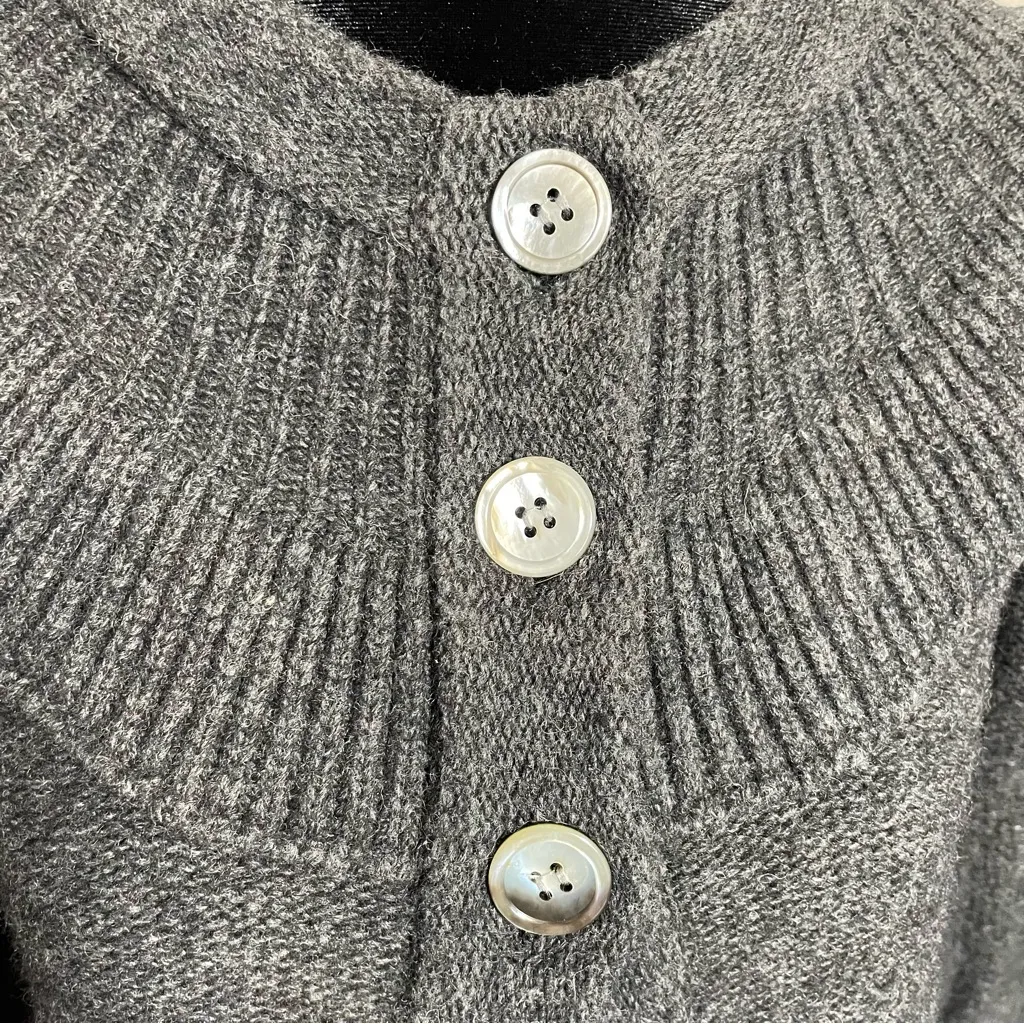 Sundance Lambswool cardigan Swing sweater small - Image 4