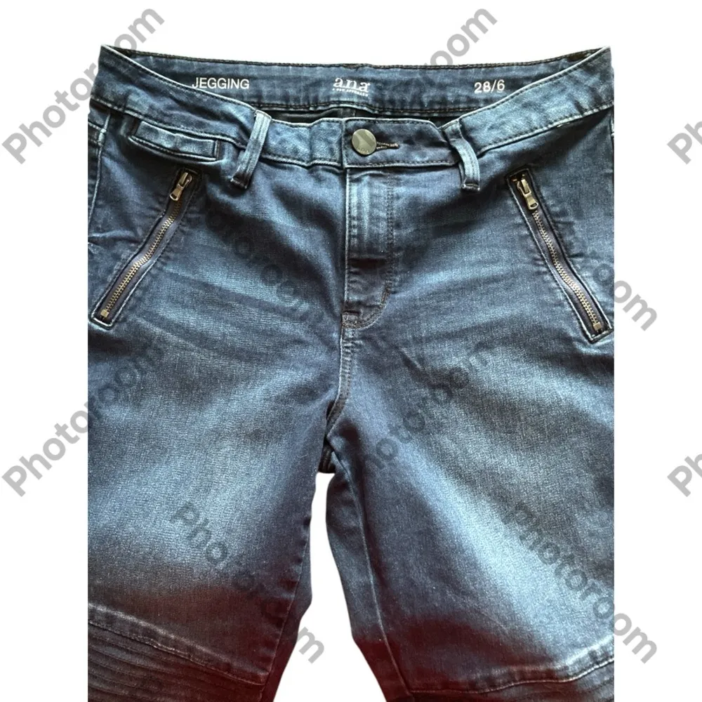 a.n.a Blue Jeggings Classic Fit - Image 3