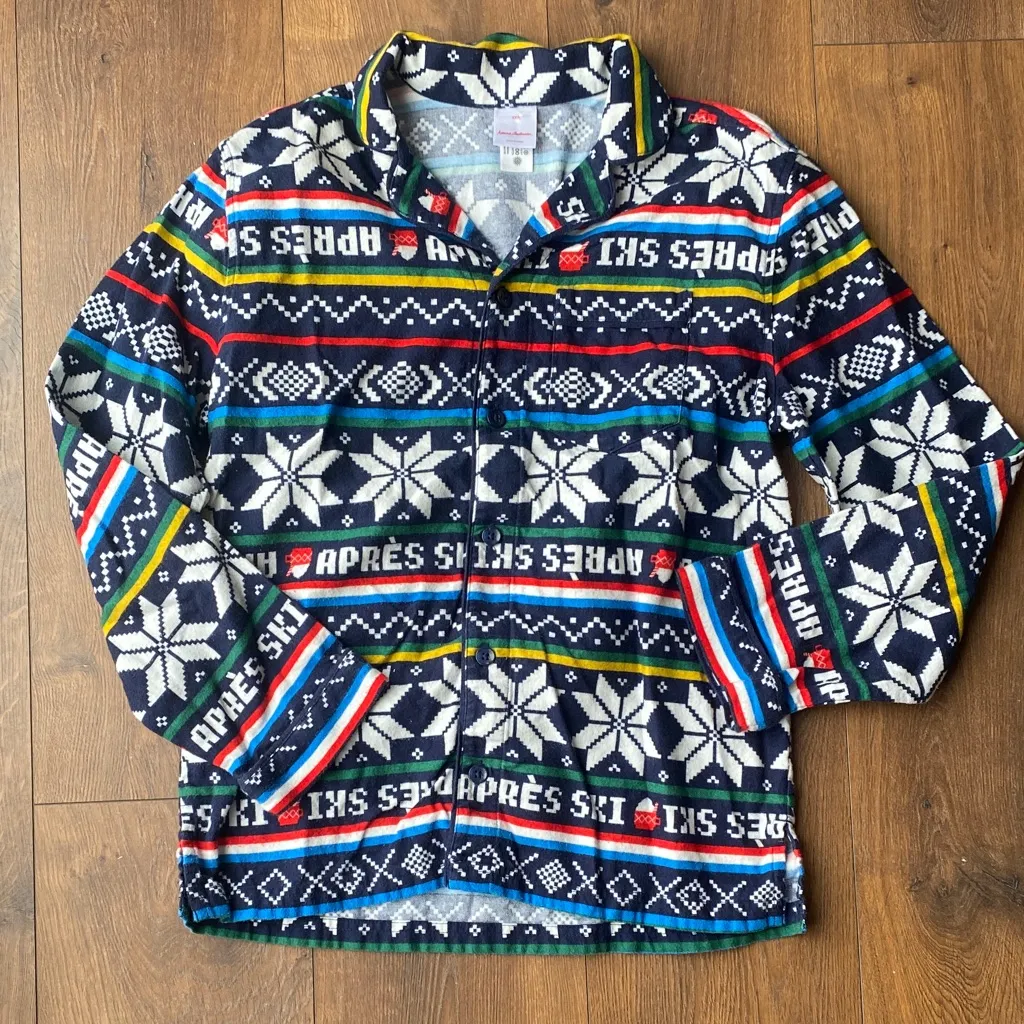 Hanna Anderson Après Ski Pattern Pajama Set - Image 2