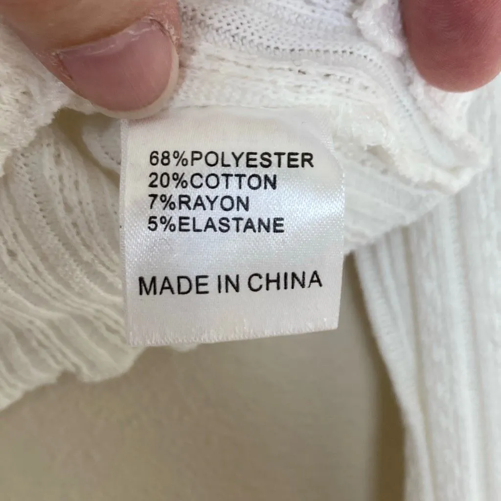 Princess Polly  Cropped Long Sleeve Top Size‎ 4 (C8) - Image 5