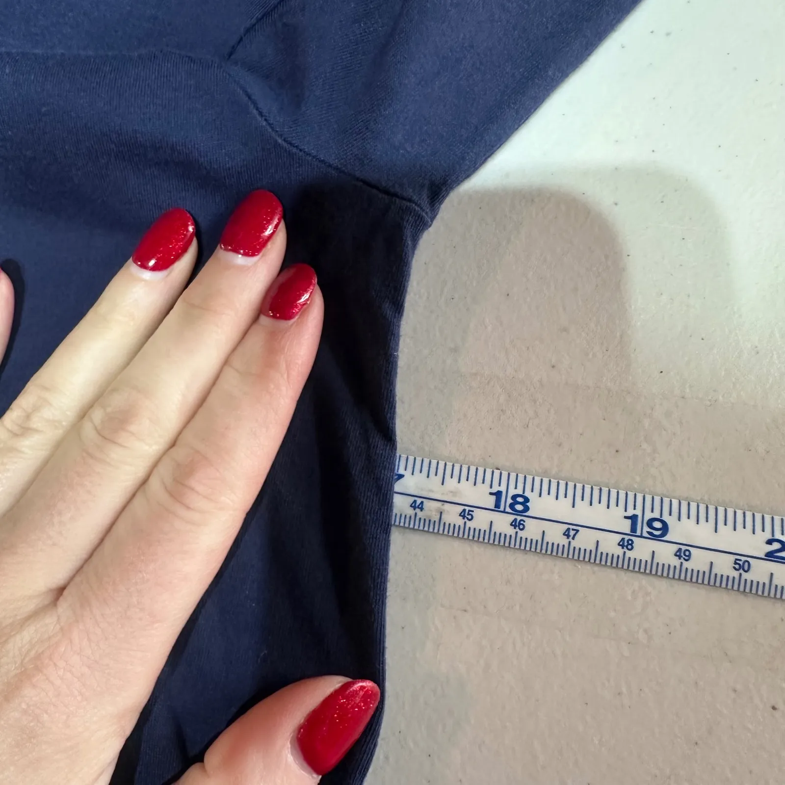 Polo Ralph Lauren Womens US Open Championships Long Sleeve T Shirt Navy Size S - Image 7