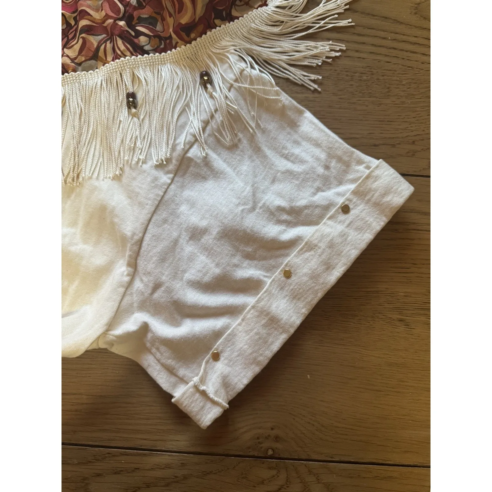 Hazelwoods Vintage TShirt Fringe Southwestern Size XX Large Single Stitch Westen - Image 9