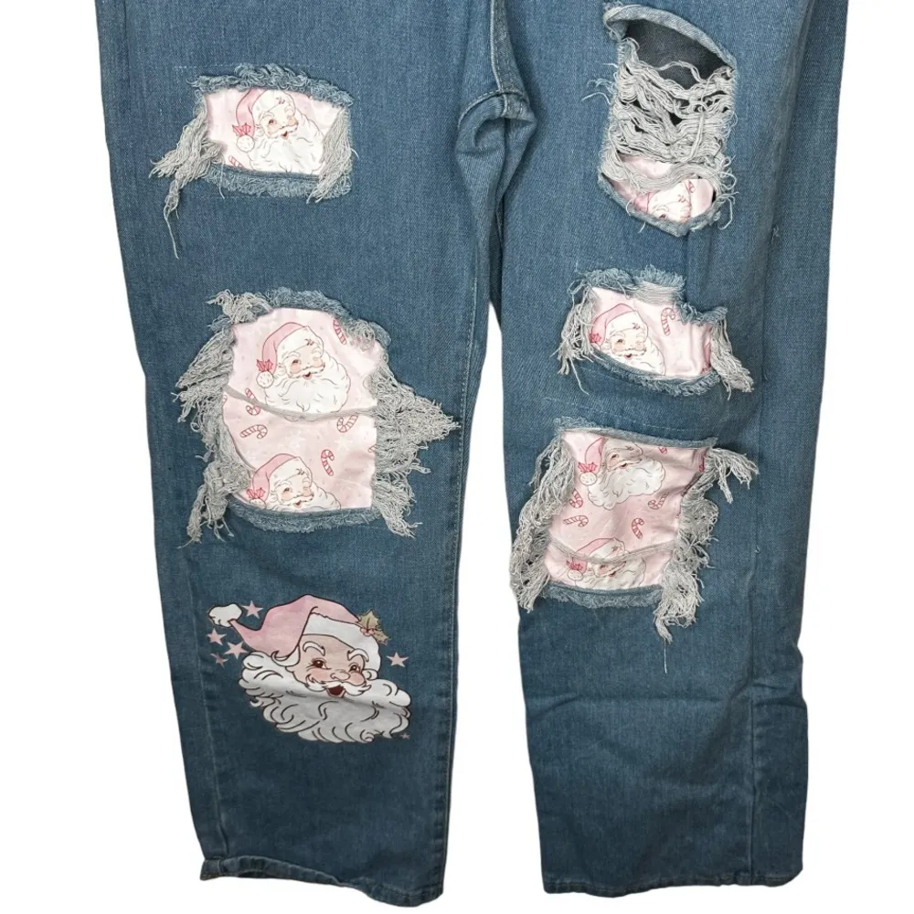 Christmas‎ Distressed Jeans Pink Size 28 - Image 2