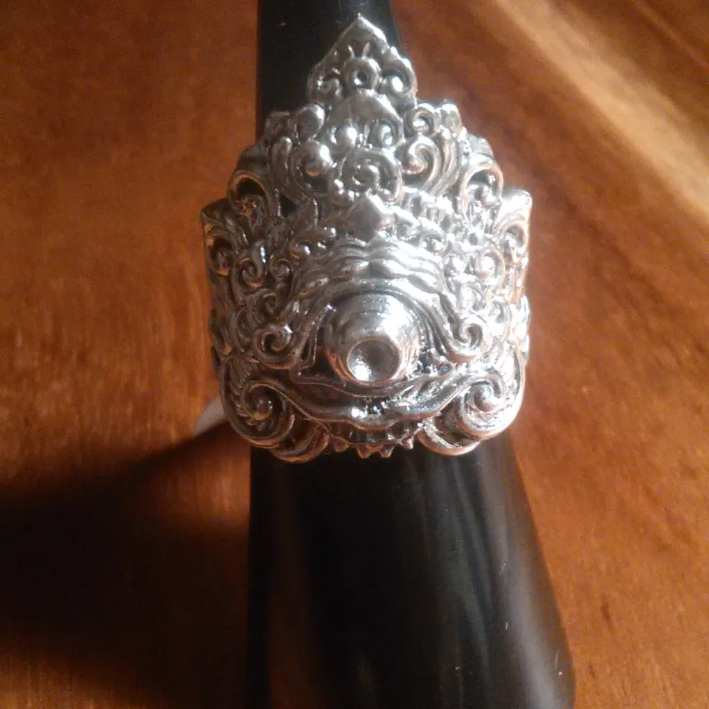 Handcrafted Bali Legacy Sterling Silver Ring (Size 5) - Image 9