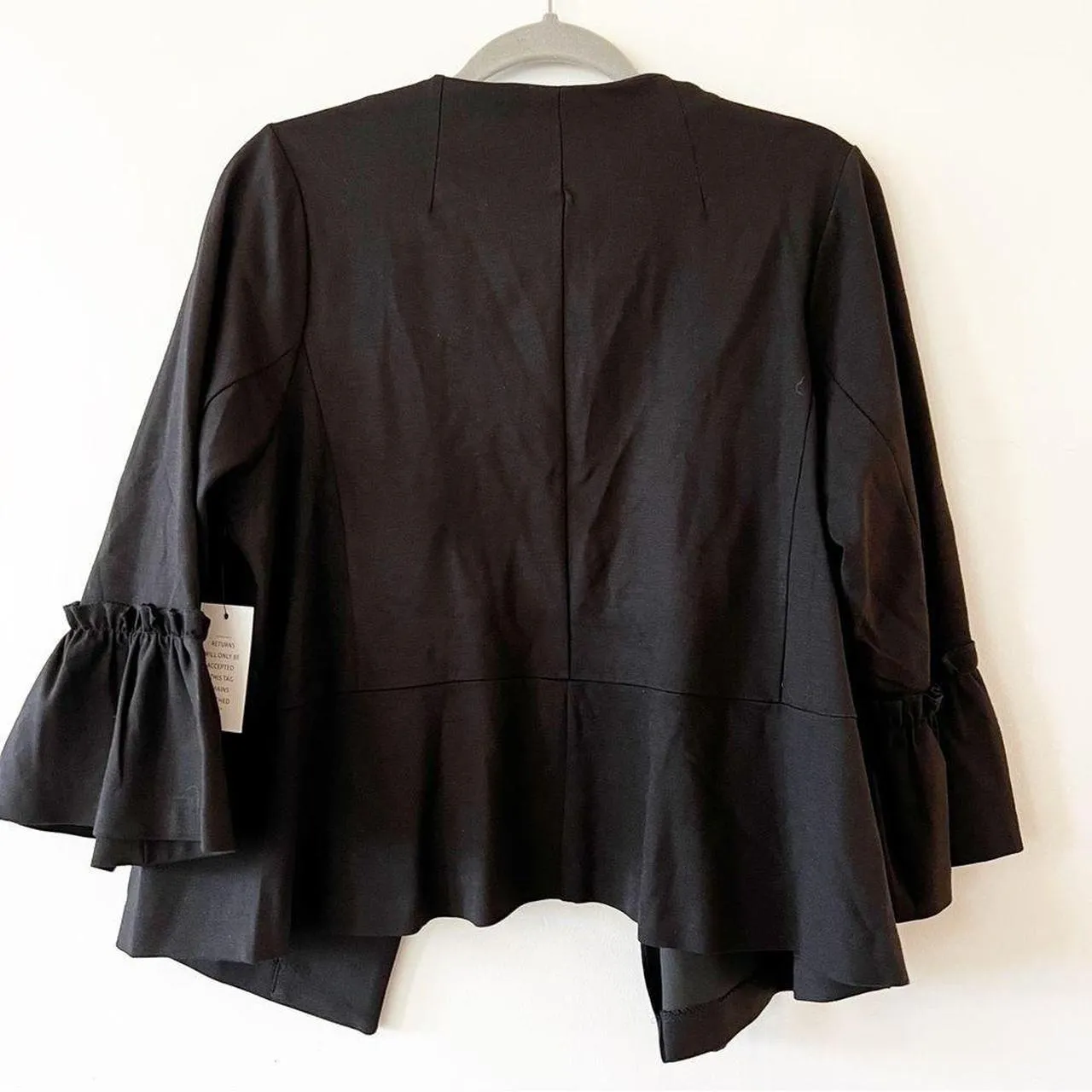 Eloquii  Black Open Front Blazer - Image 3