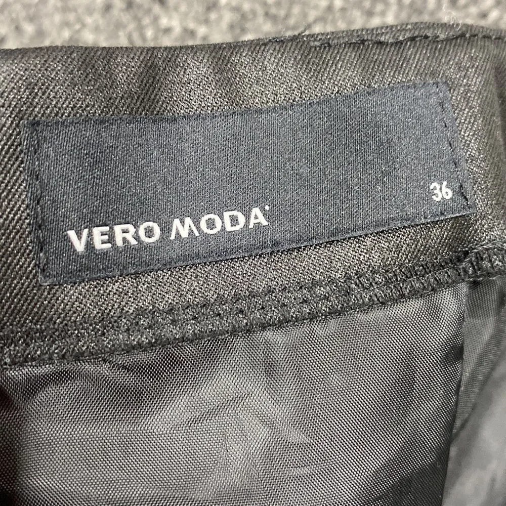 Y2k  strapless tuxedo vest waistcoat corset buttons black 36 euro XS - Image 6