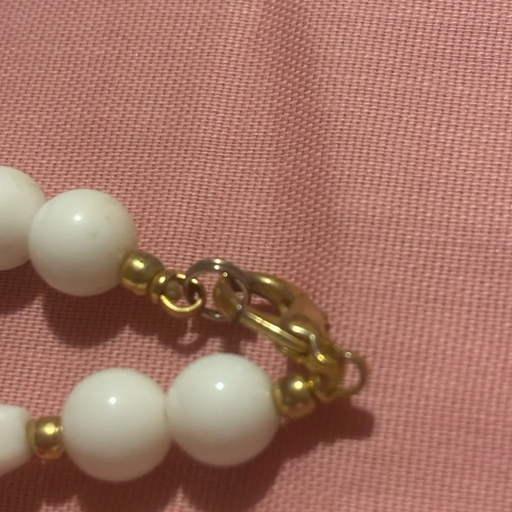 Eclectic Set of 4 Vintage Necklaces Bright Colors Mid - Image 3