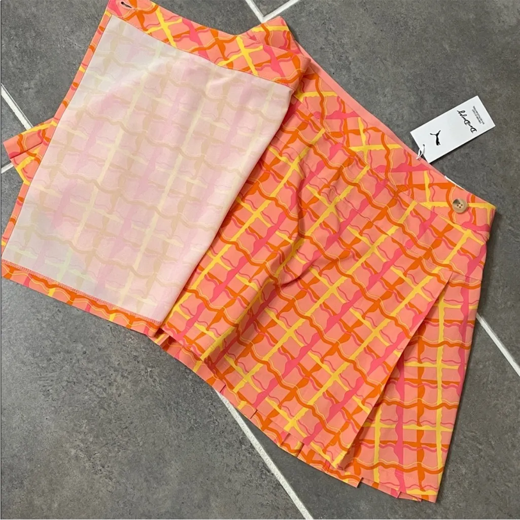 PUMA X Dani Dazey 14" Golf Wrap Skort size Medium - Image 5