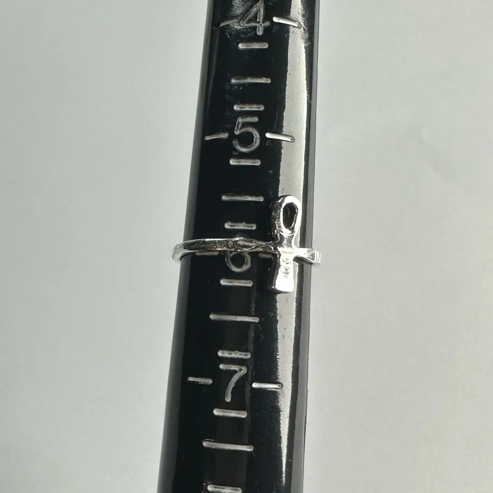 SILVER Tone Boho Midi Ring - Image 2