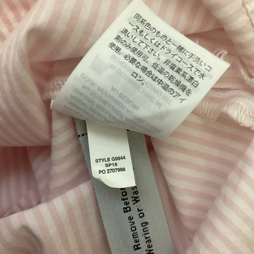 J. Crew Funnelneck Striped Top Size 4 - Image 8