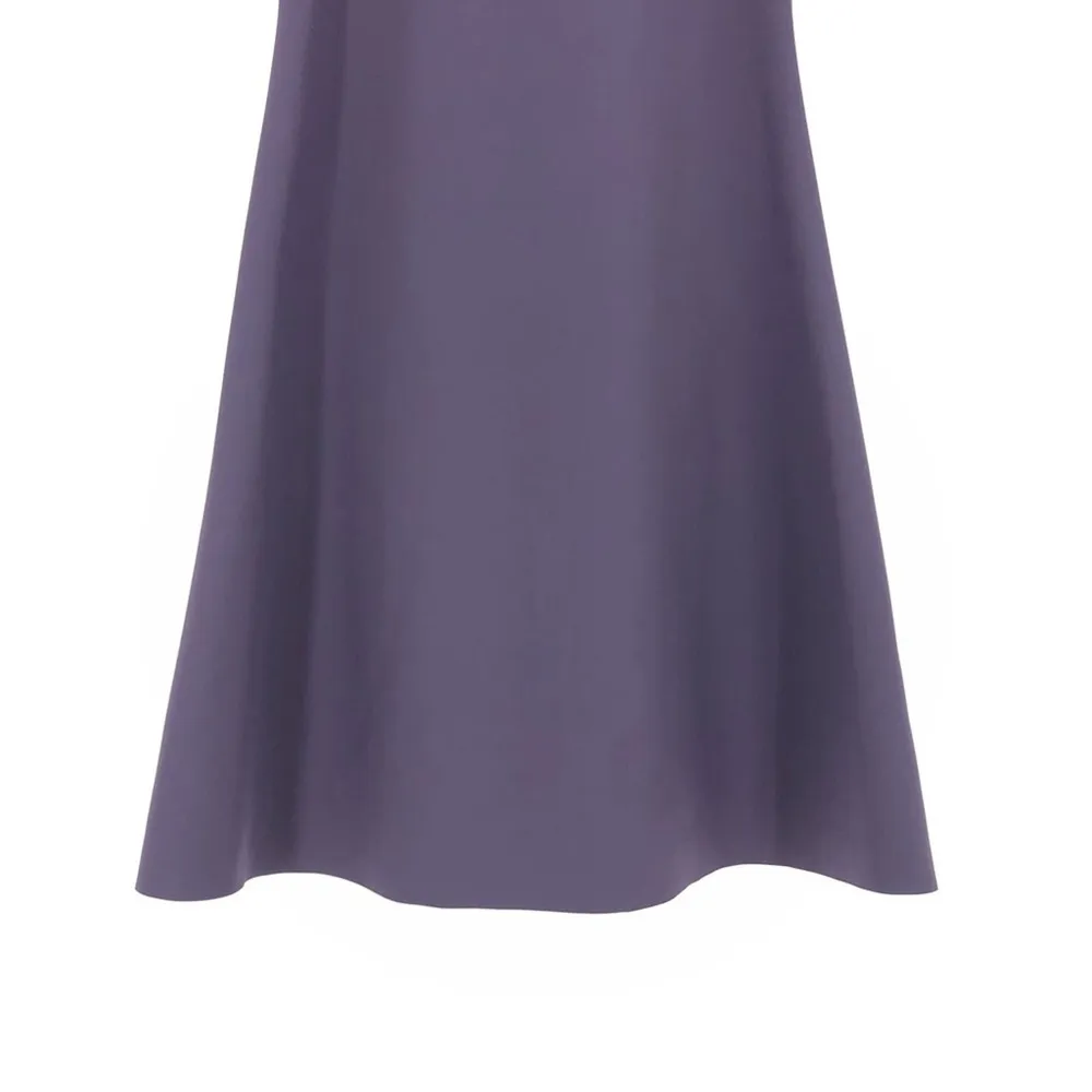 CHIARA BONI La Petite Robe Meve V-Neck Satin Sleeve Mermaid Gown 40 / 4 / S - Image 12