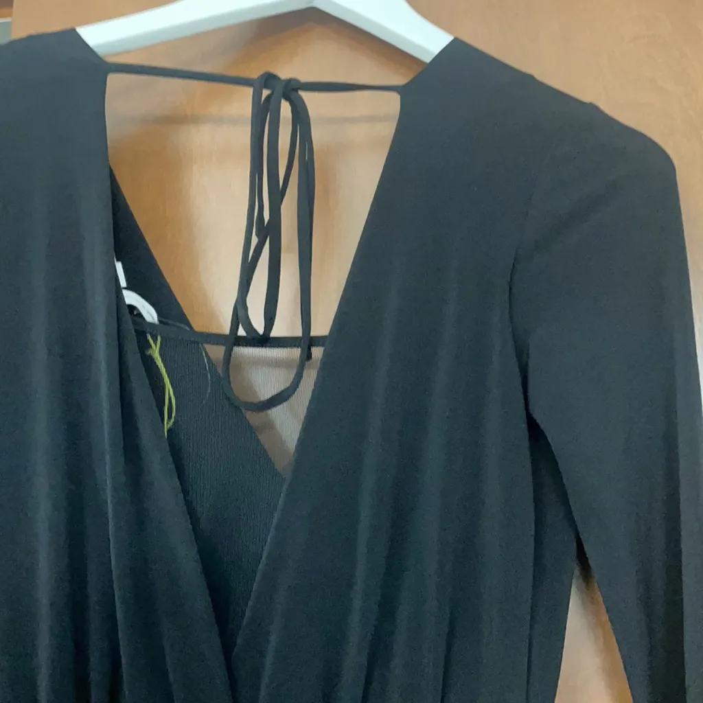 New BCBGeneration long sleeve black jumpsuit - Image 8