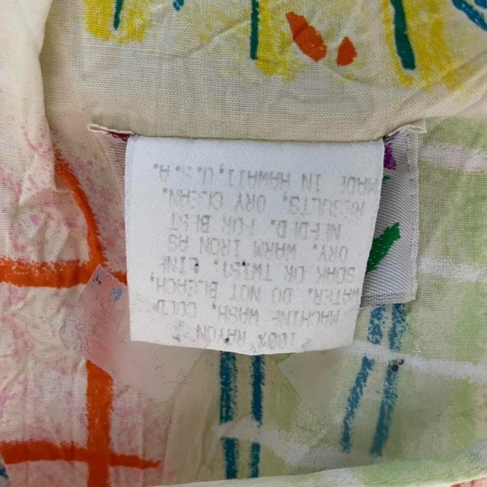 Jams World Medium Sleeveless Dress Colorful Boho Abstract Art - Image 8