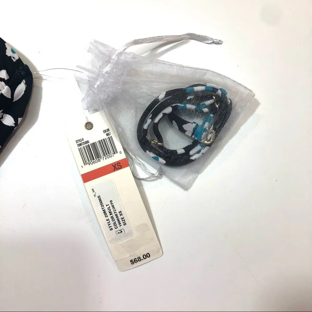 Anne Cole Twist Front Bandeau Tankini Swim Top - Image 2