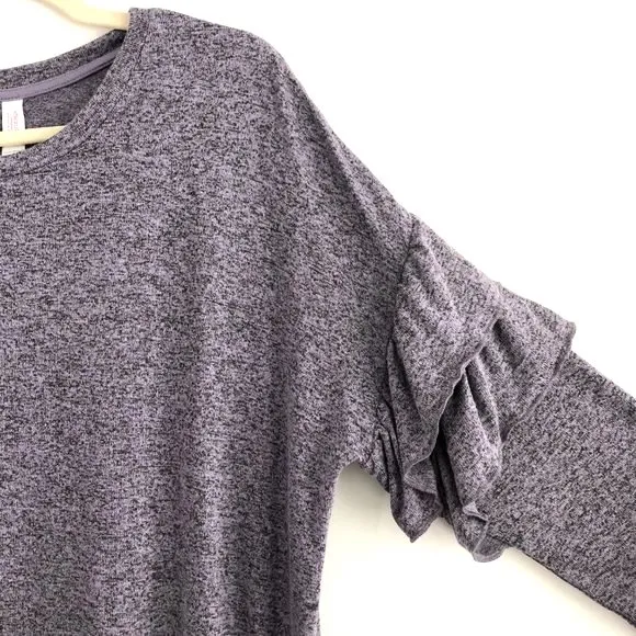 New Ruffle Sleeve Soft Knit Sweater  - Image 8