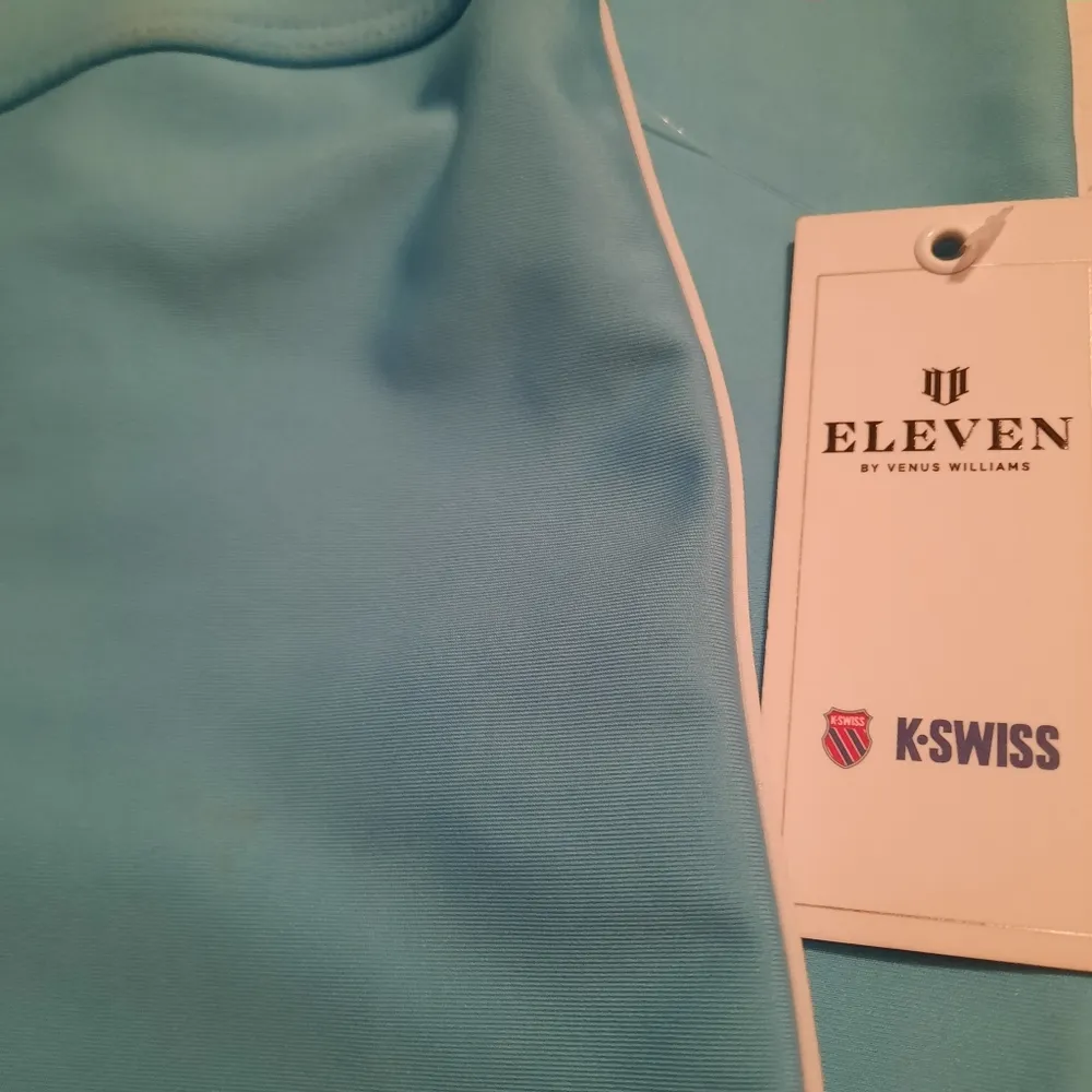 K-Swiss Eleven By Venus Williams Leggings Womens Small Ice Sky Blue Rollerskate - Image 6