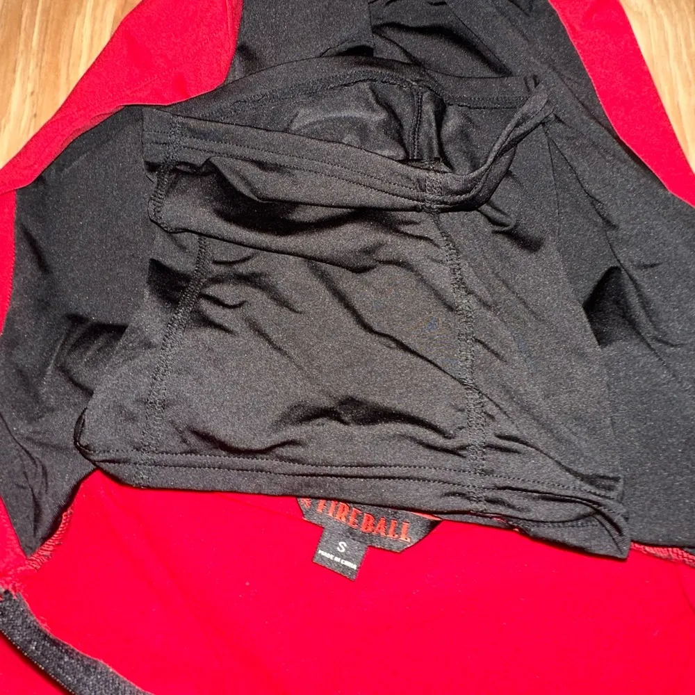 Athletic red fireball jacket Size small - Image 5
