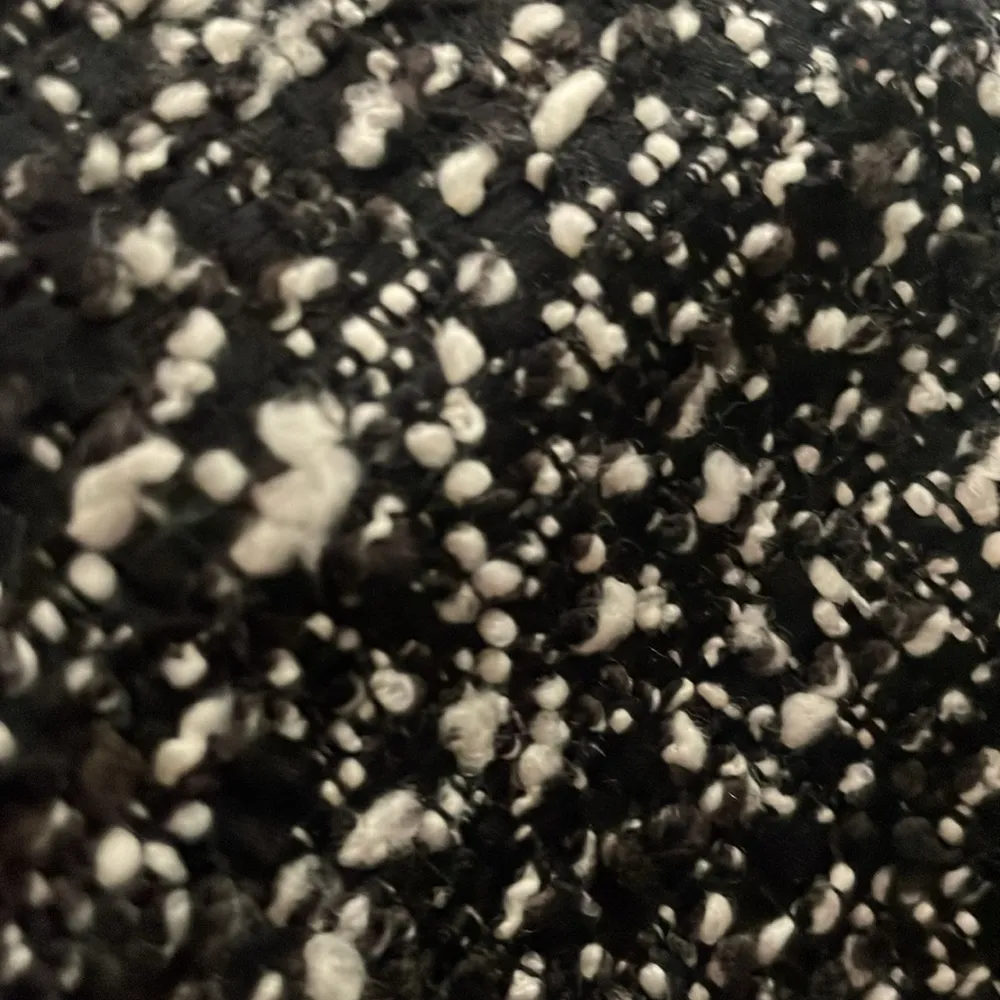 Gianfranco Ferre Black & White Textured Skirt Size 6 - Image 7