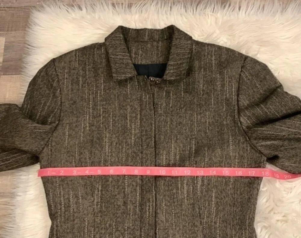 Vintage Toff’s wool blend tweed jacket or blazer fully lined 4 - Image 7