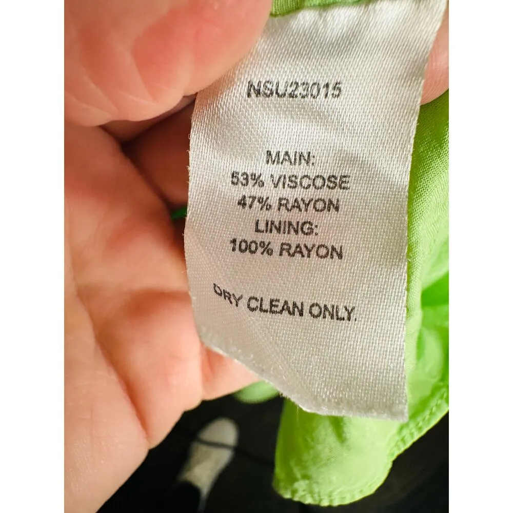 LOUNA Green Halter Cutout Middle Side Slit Vacation Midi Dress Size Extra Small - Image 6