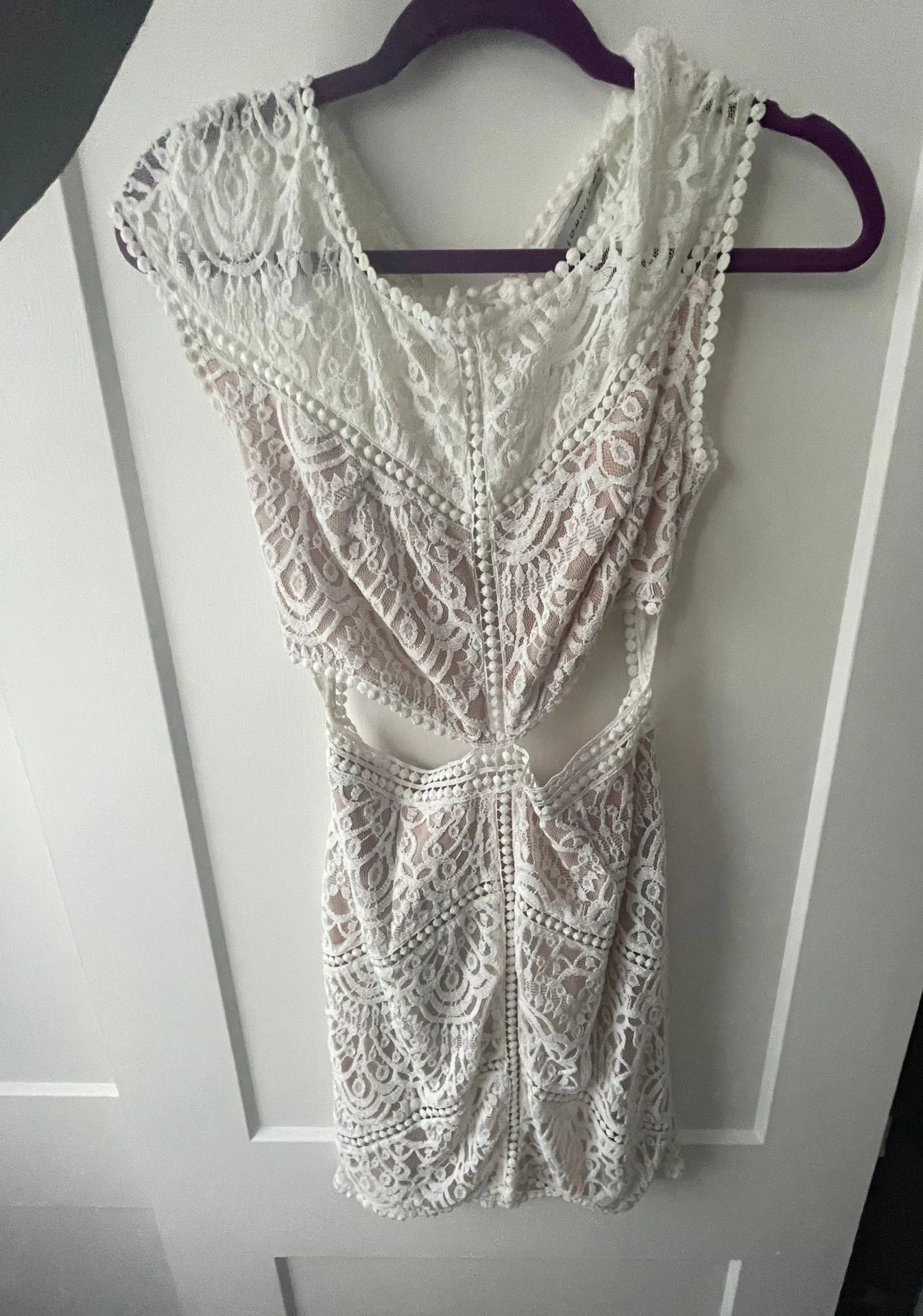 Hello Molly White Dress - Image 3