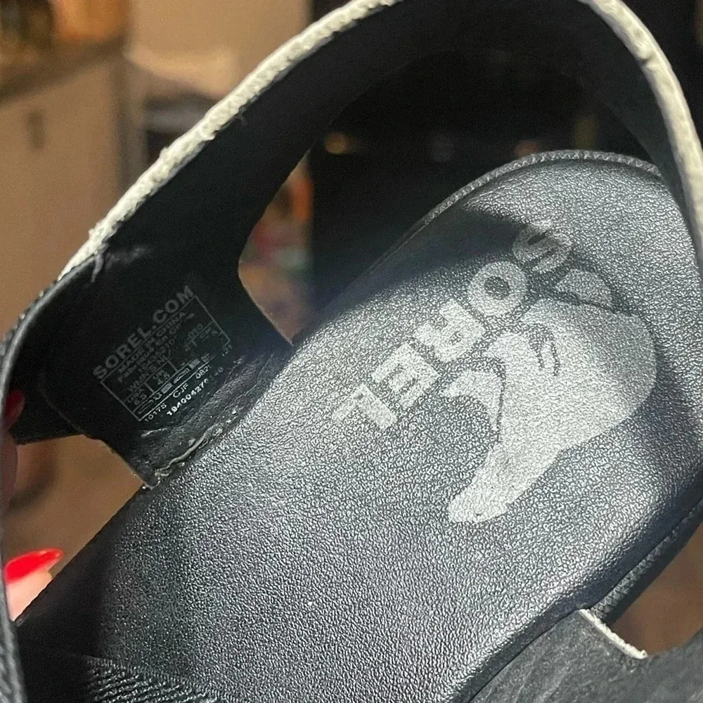 SOREL Women's Cameron Flatform Slingback Wedge Sandal - Image 9