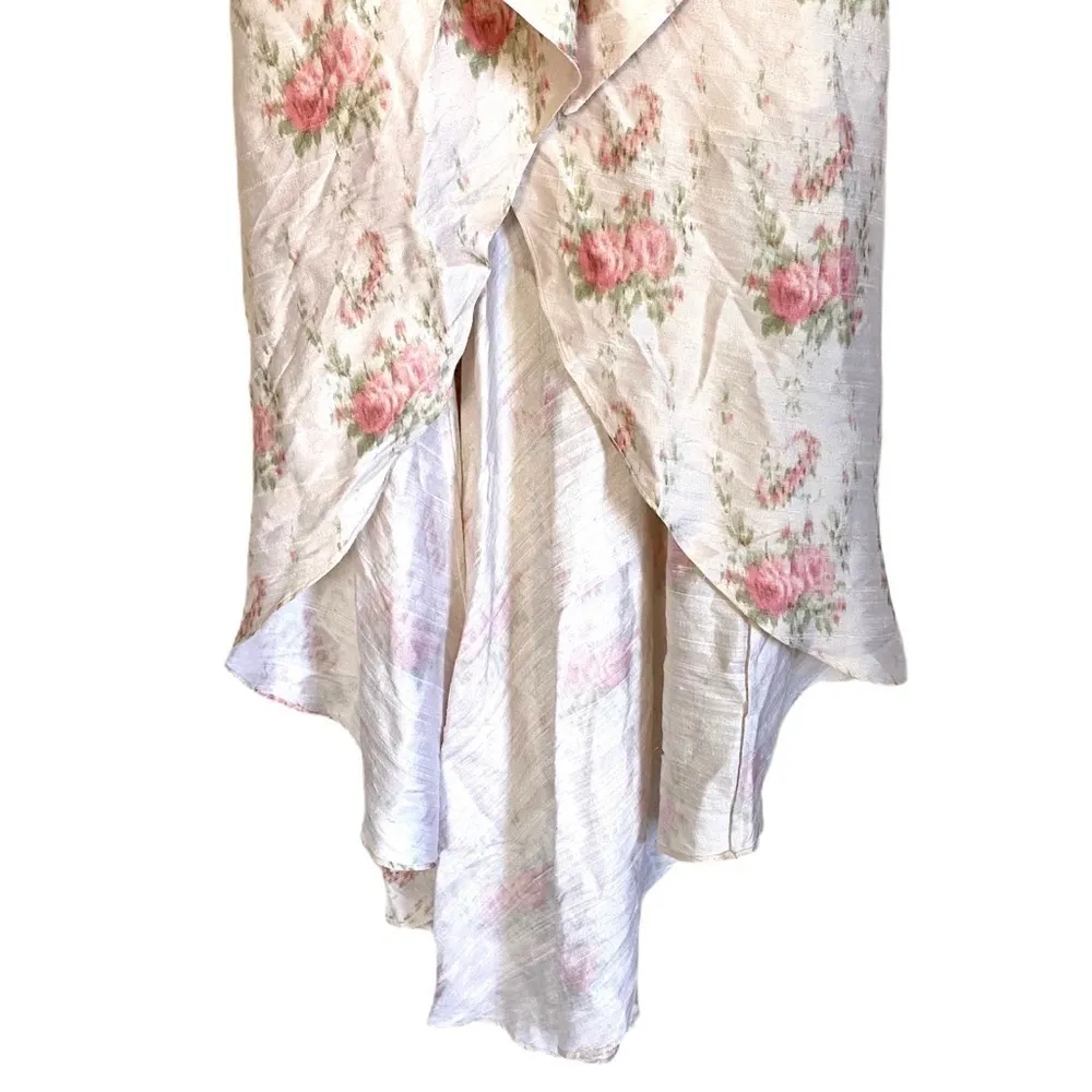 NWT LOVESHACKFANCY Cosmo Hi Low Floral Dress 2 - Image 7