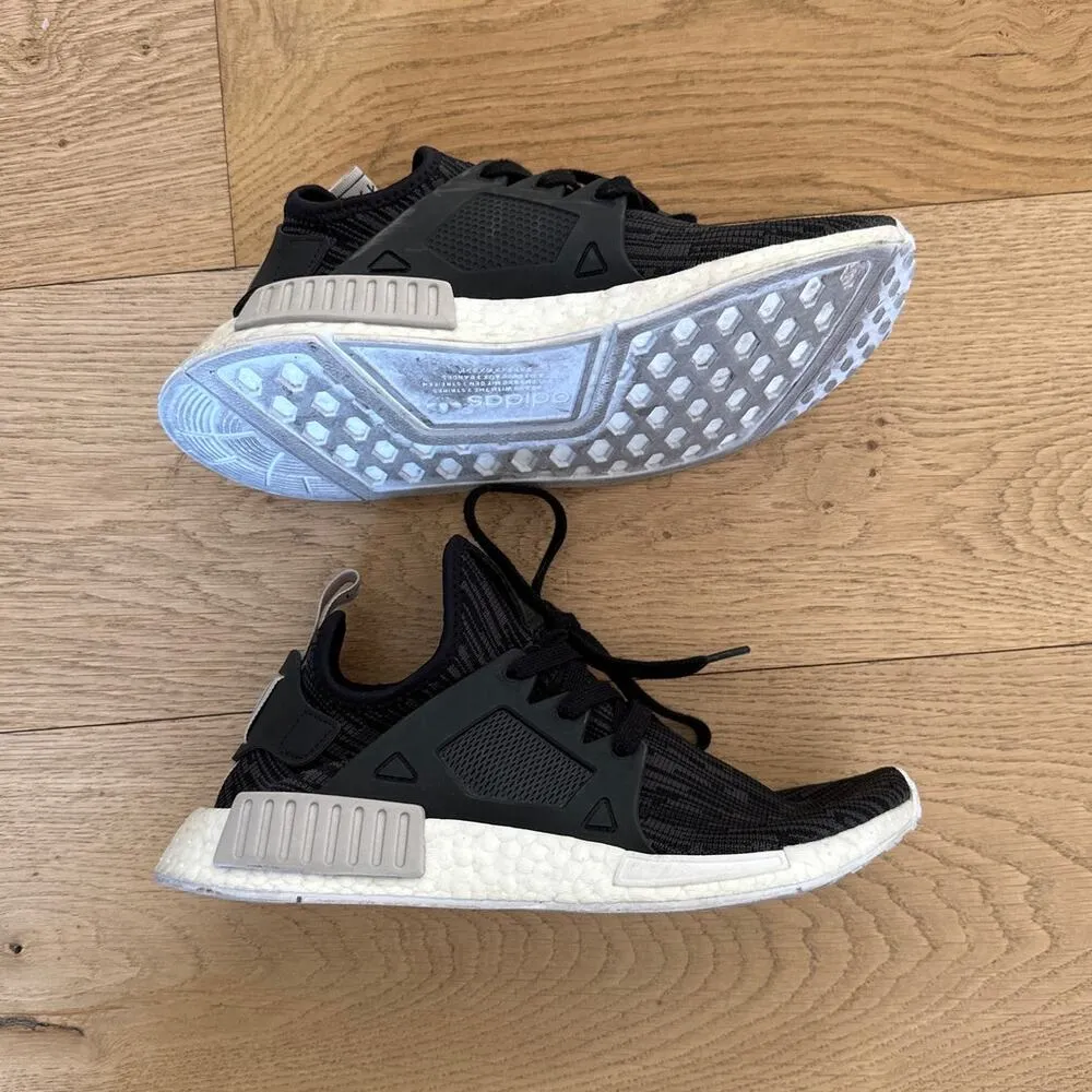 Adidas - Women's NMD XR1 Sneakers in Black Gray & White - Image 2
