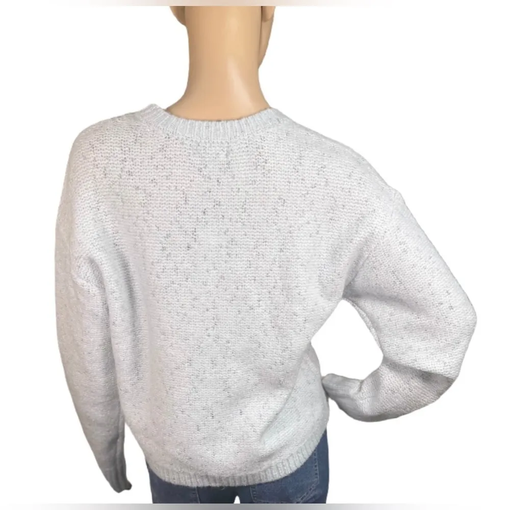 Calvin Klein Women's Long Sleeve Crewneck Metallic Sweater - Image 2